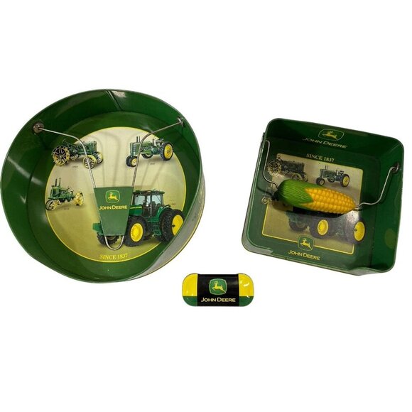 John Deere Picnic Theme Set Plate Holder, Napkin & Toothpick Holder John Deere - Picture 2 of 8